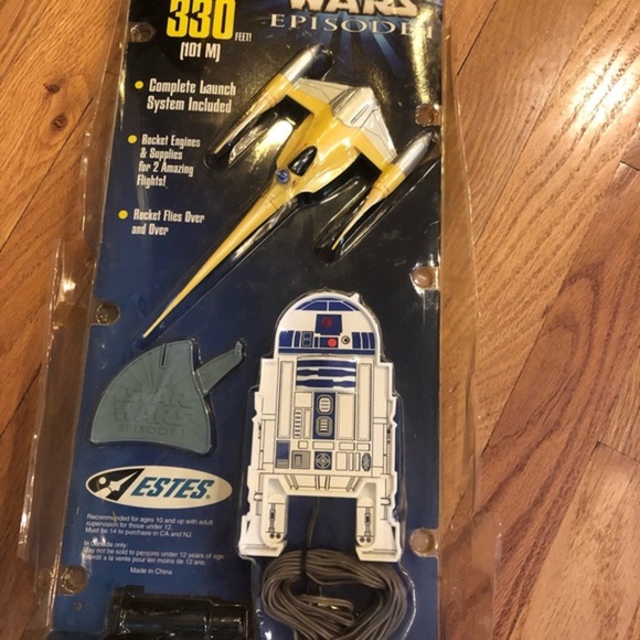 Estes Naboo Fighter Star Wars Episode 1 Rocket NIB - Picture 4 of 8